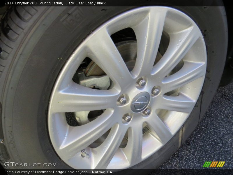 Black Clear Coat / Black 2014 Chrysler 200 Touring Sedan