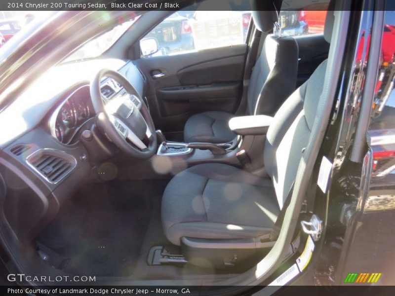 Black Clear Coat / Black 2014 Chrysler 200 Touring Sedan