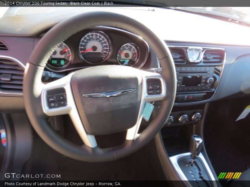Black Clear Coat / Black 2014 Chrysler 200 Touring Sedan