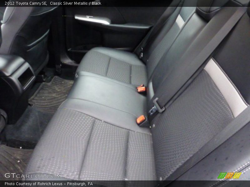 Classic Silver Metallic / Black 2012 Toyota Camry SE
