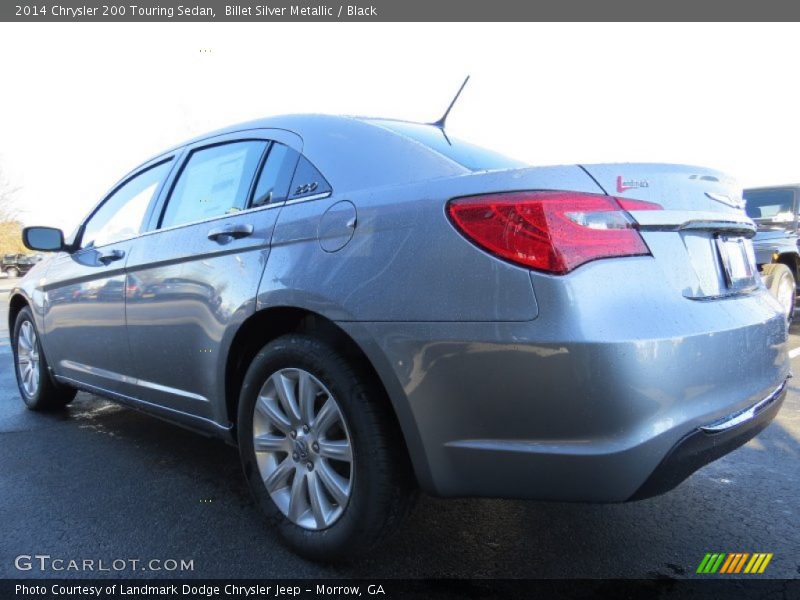 Billet Silver Metallic / Black 2014 Chrysler 200 Touring Sedan