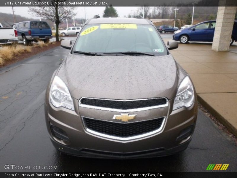 Mocha Steel Metallic / Jet Black 2012 Chevrolet Equinox LT