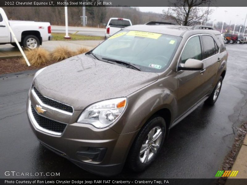 Mocha Steel Metallic / Jet Black 2012 Chevrolet Equinox LT