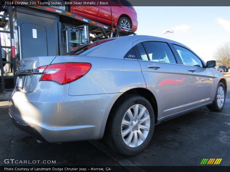 Billet Silver Metallic / Black 2014 Chrysler 200 Touring Sedan