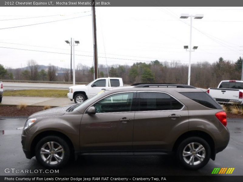 Mocha Steel Metallic / Jet Black 2012 Chevrolet Equinox LT