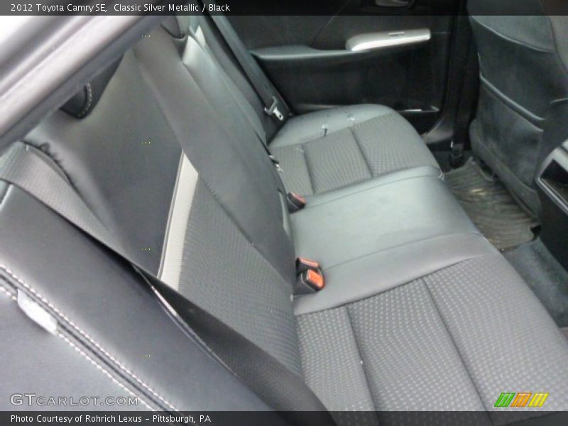 Classic Silver Metallic / Black 2012 Toyota Camry SE