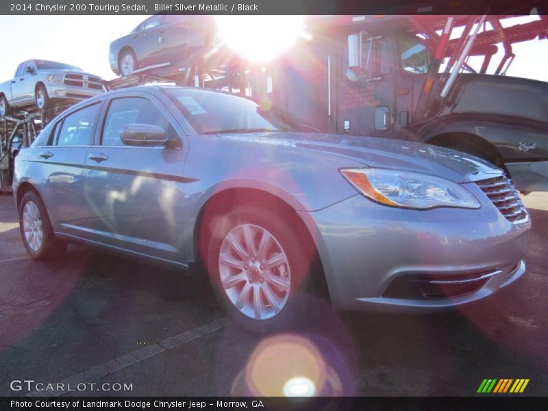 Billet Silver Metallic / Black 2014 Chrysler 200 Touring Sedan