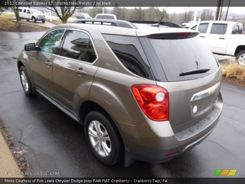 Mocha Steel Metallic / Jet Black 2012 Chevrolet Equinox LT