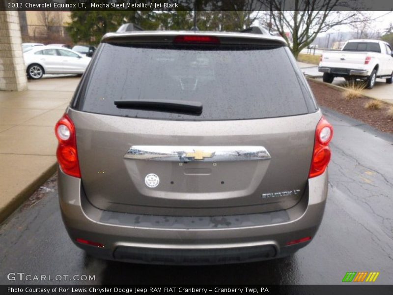 Mocha Steel Metallic / Jet Black 2012 Chevrolet Equinox LT