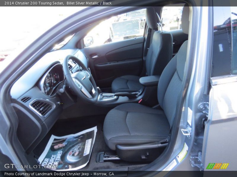 Billet Silver Metallic / Black 2014 Chrysler 200 Touring Sedan