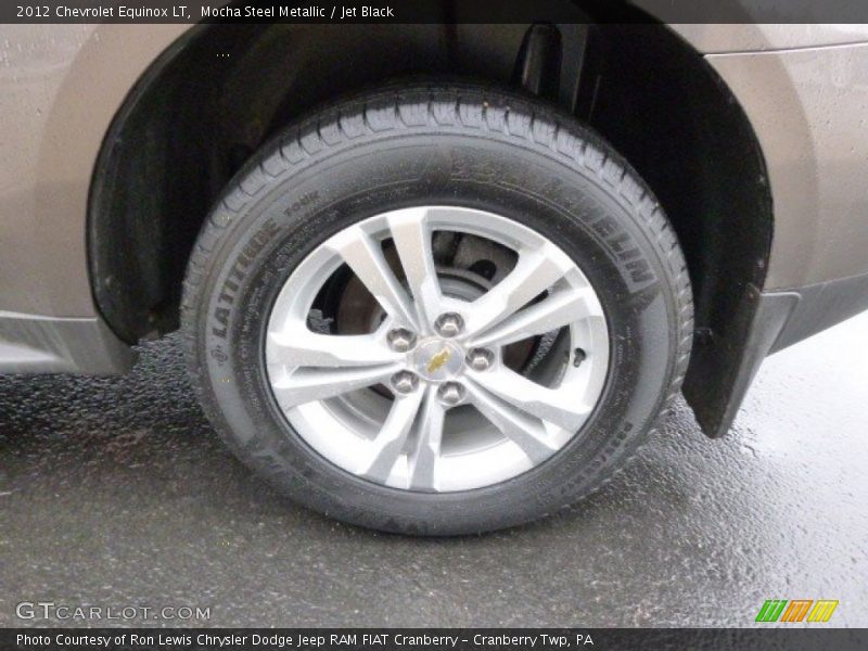 Mocha Steel Metallic / Jet Black 2012 Chevrolet Equinox LT