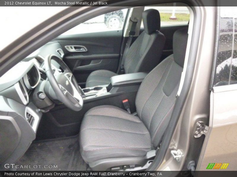 Mocha Steel Metallic / Jet Black 2012 Chevrolet Equinox LT