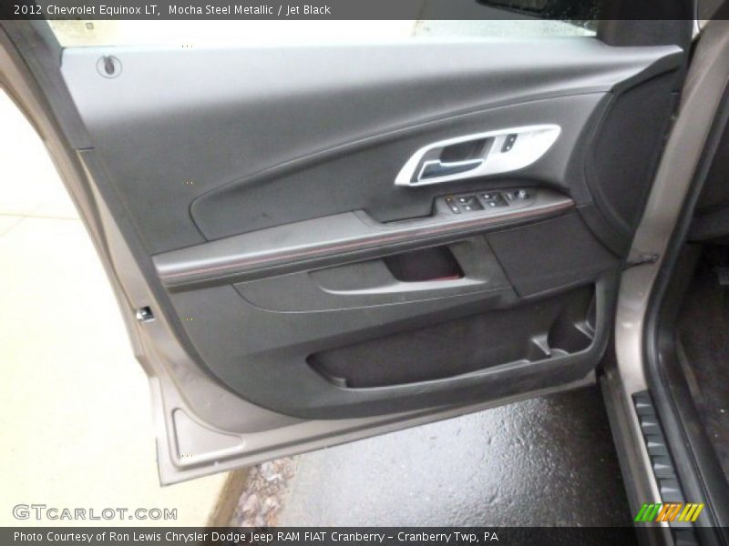 Mocha Steel Metallic / Jet Black 2012 Chevrolet Equinox LT