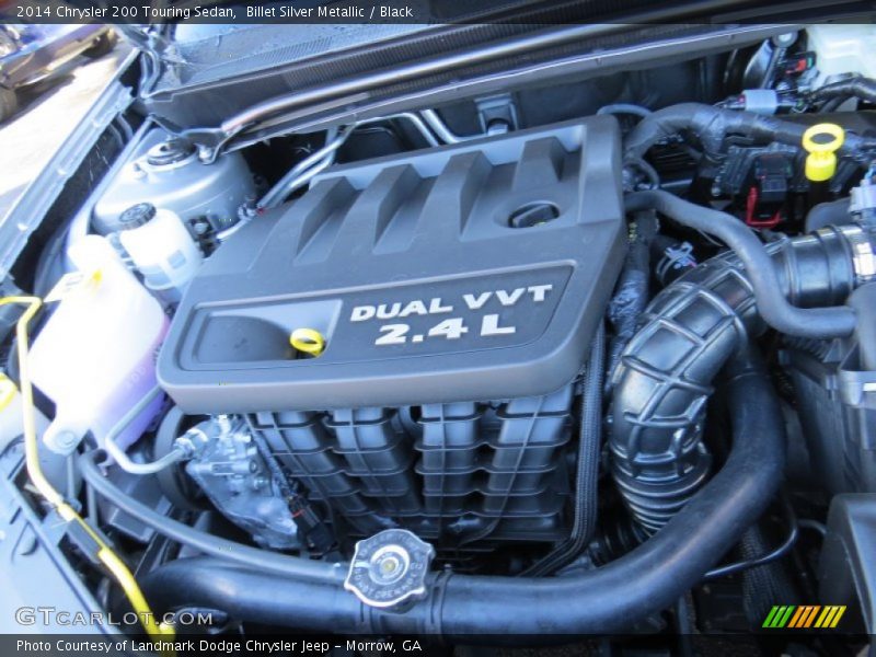 Billet Silver Metallic / Black 2014 Chrysler 200 Touring Sedan