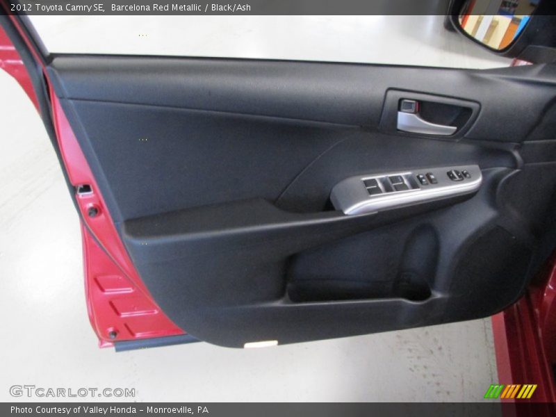 Barcelona Red Metallic / Black/Ash 2012 Toyota Camry SE