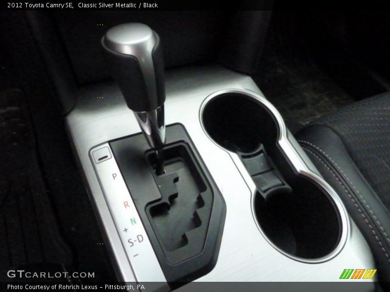Classic Silver Metallic / Black 2012 Toyota Camry SE