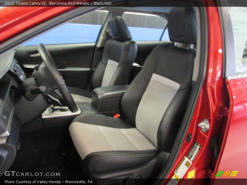 Barcelona Red Metallic / Black/Ash 2012 Toyota Camry SE