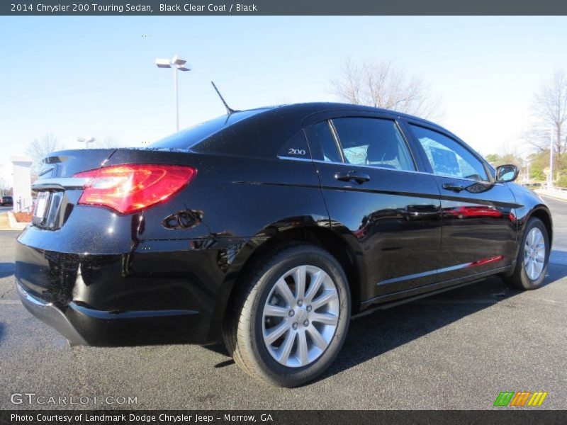 Black Clear Coat / Black 2014 Chrysler 200 Touring Sedan