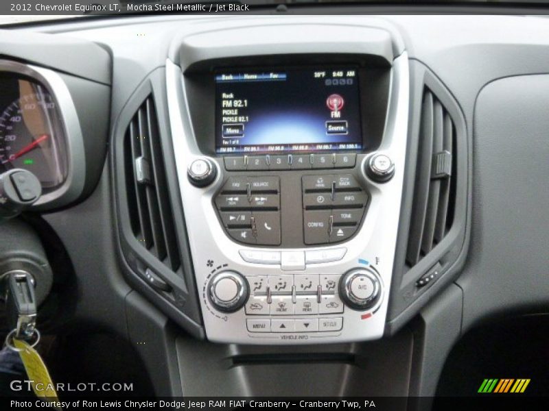 Mocha Steel Metallic / Jet Black 2012 Chevrolet Equinox LT