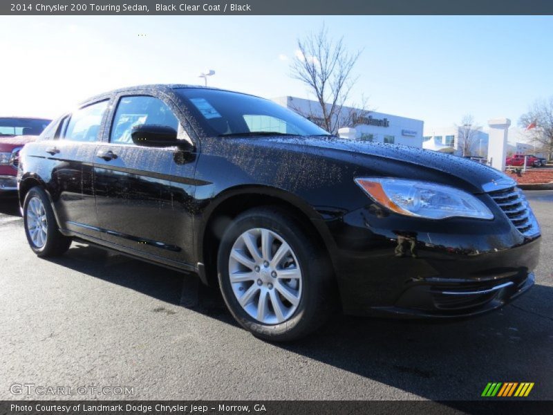 Black Clear Coat / Black 2014 Chrysler 200 Touring Sedan
