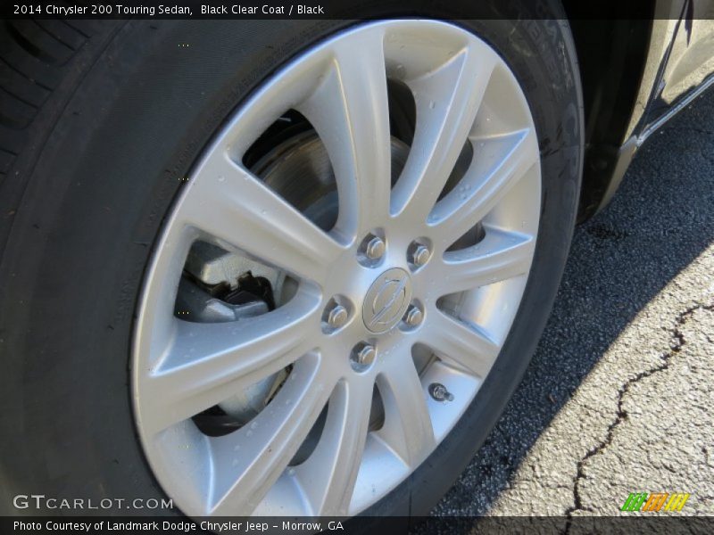 Black Clear Coat / Black 2014 Chrysler 200 Touring Sedan