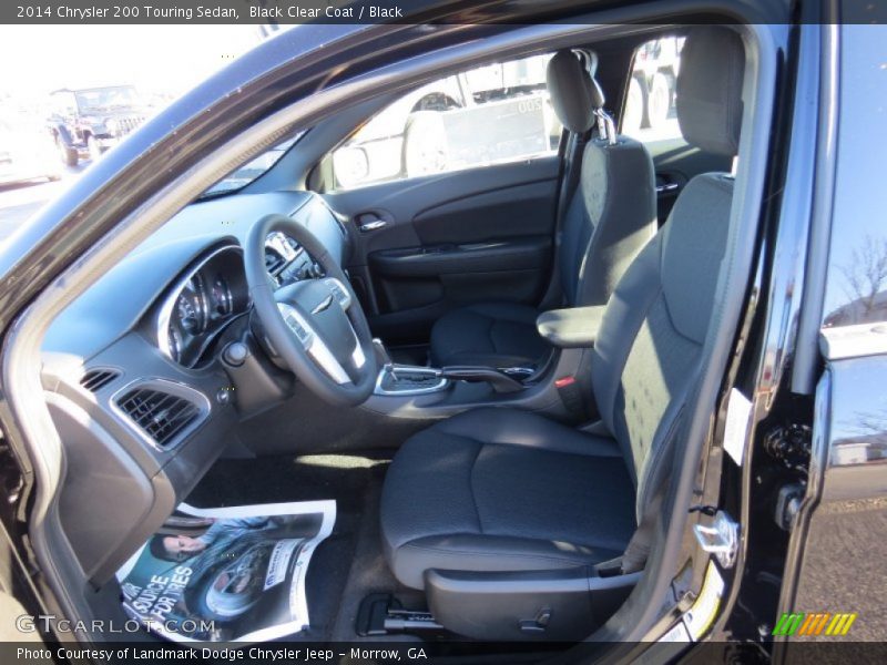 Black Clear Coat / Black 2014 Chrysler 200 Touring Sedan