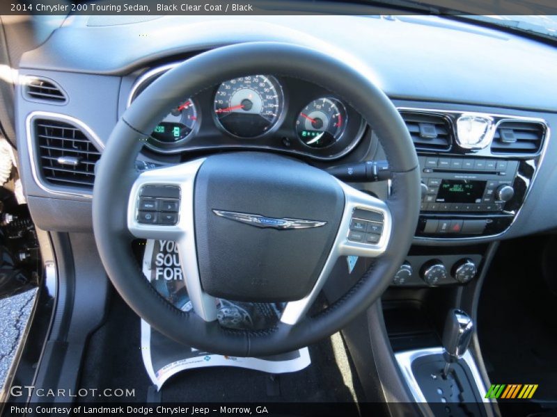 Black Clear Coat / Black 2014 Chrysler 200 Touring Sedan