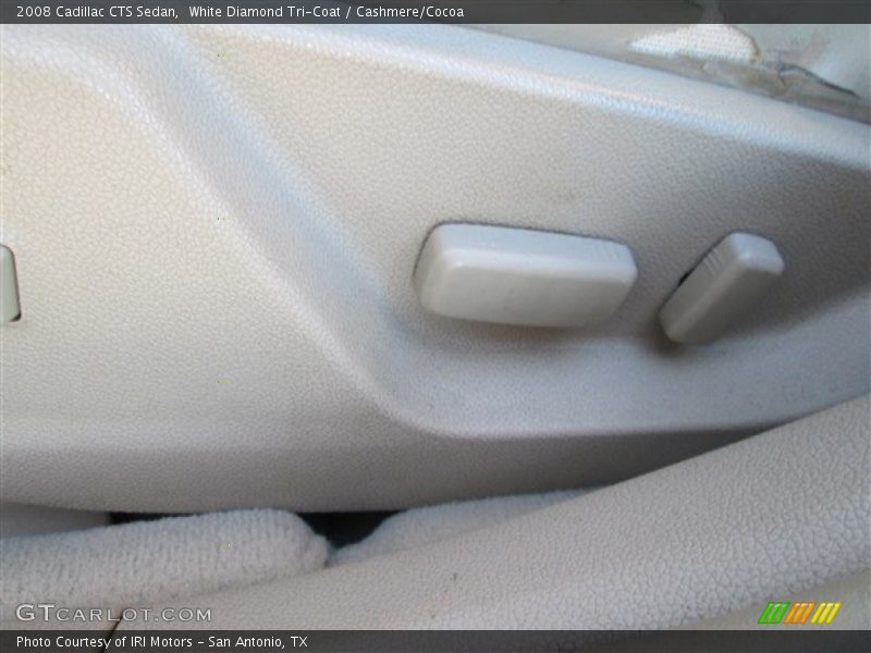 White Diamond Tri-Coat / Cashmere/Cocoa 2008 Cadillac CTS Sedan