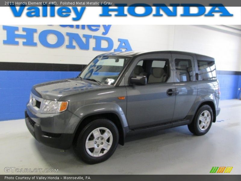 Polished Metal Metallic / Gray 2011 Honda Element LX 4WD