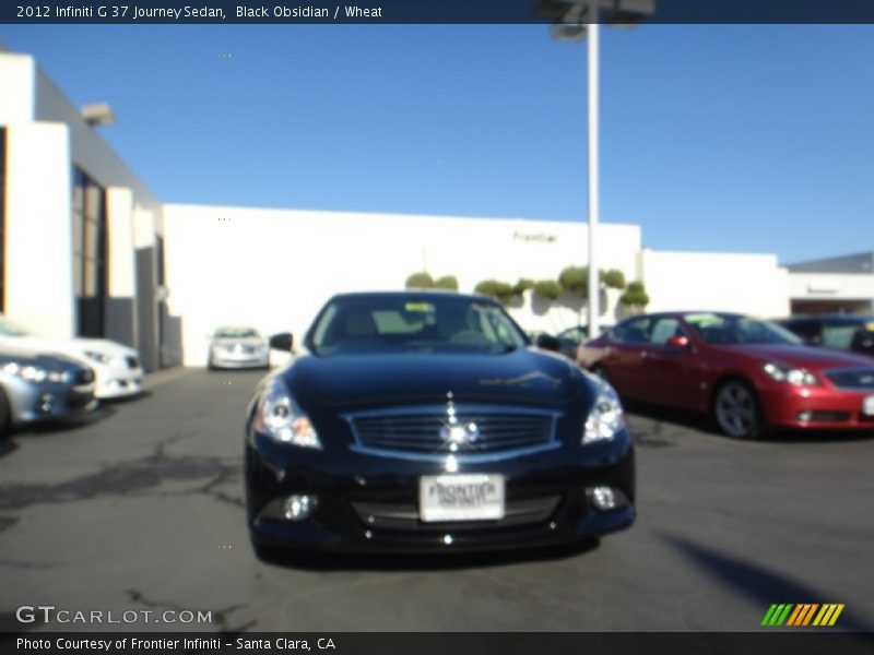 Black Obsidian / Wheat 2012 Infiniti G 37 Journey Sedan