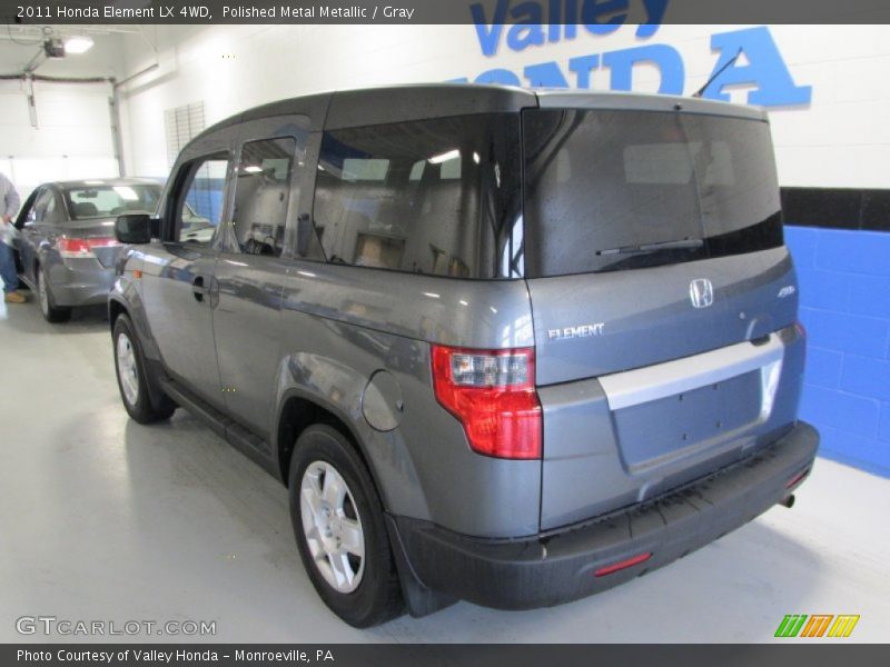 Polished Metal Metallic / Gray 2011 Honda Element LX 4WD