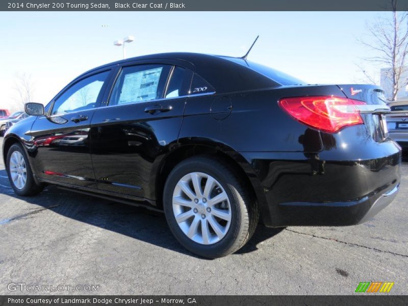 Black Clear Coat / Black 2014 Chrysler 200 Touring Sedan