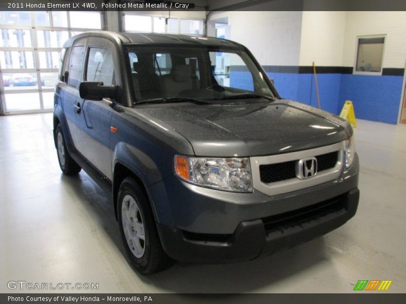 Polished Metal Metallic / Gray 2011 Honda Element LX 4WD