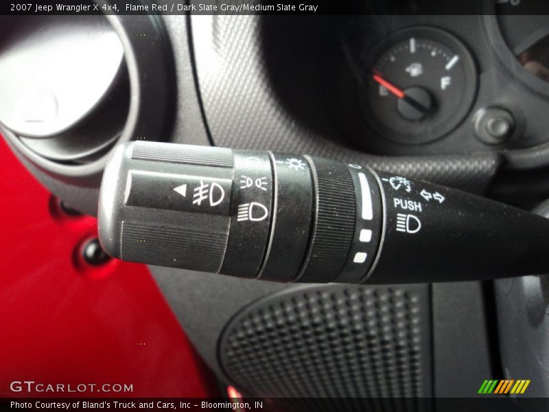 Flame Red / Dark Slate Gray/Medium Slate Gray 2007 Jeep Wrangler X 4x4