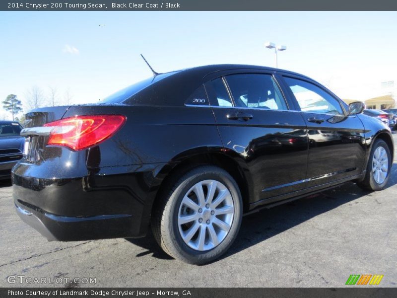 Black Clear Coat / Black 2014 Chrysler 200 Touring Sedan