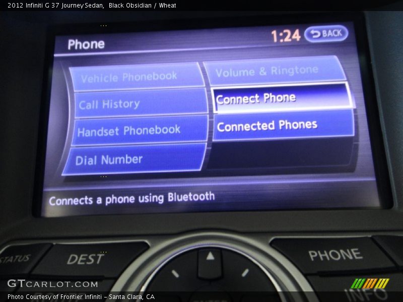 Black Obsidian / Wheat 2012 Infiniti G 37 Journey Sedan