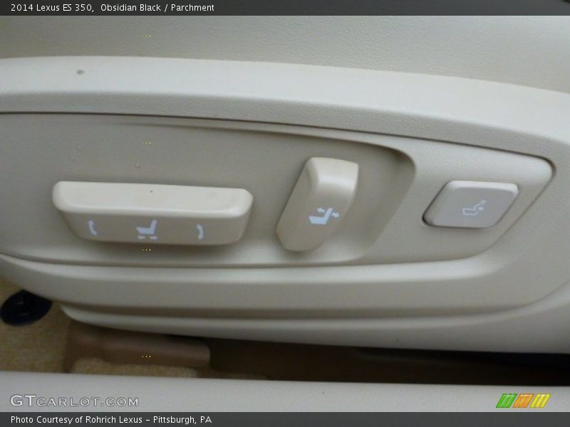 Obsidian Black / Parchment 2014 Lexus ES 350
