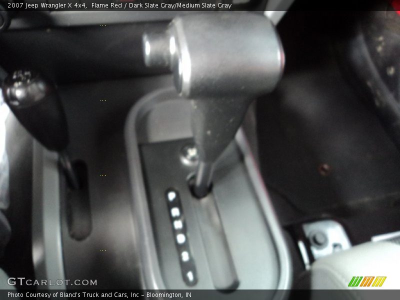 Flame Red / Dark Slate Gray/Medium Slate Gray 2007 Jeep Wrangler X 4x4