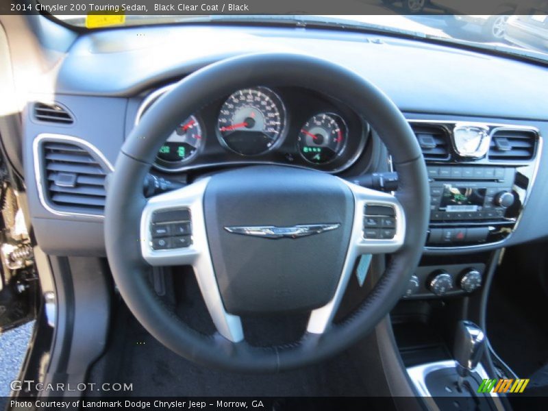 Black Clear Coat / Black 2014 Chrysler 200 Touring Sedan