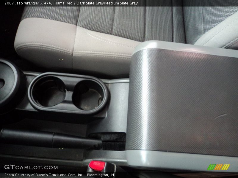 Flame Red / Dark Slate Gray/Medium Slate Gray 2007 Jeep Wrangler X 4x4