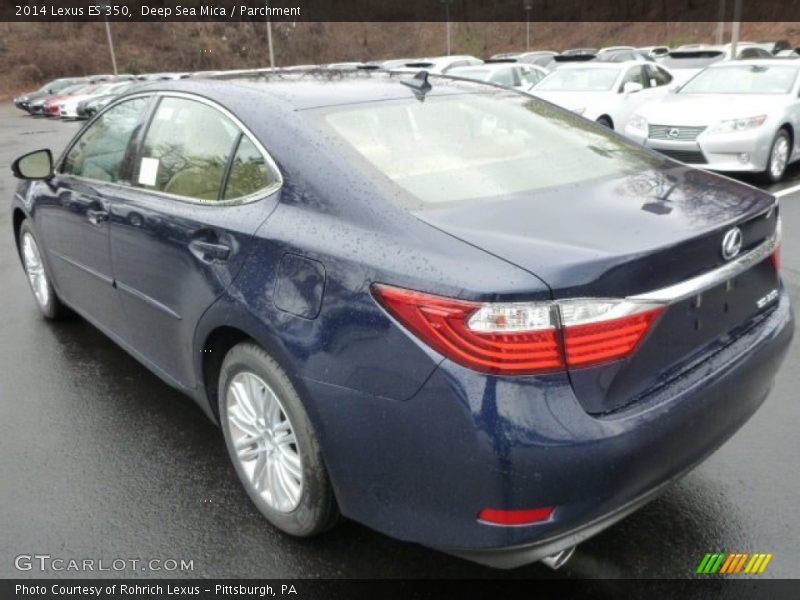 Deep Sea Mica / Parchment 2014 Lexus ES 350