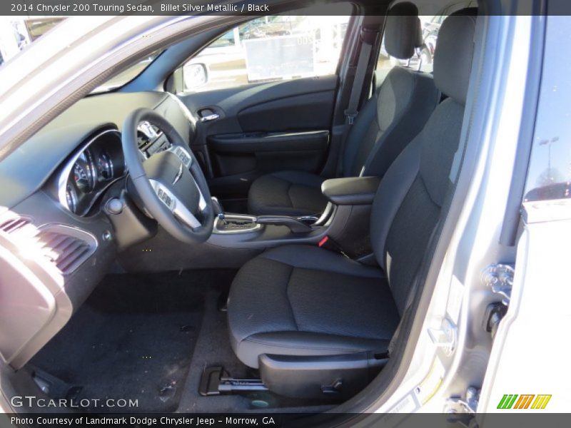 Billet Silver Metallic / Black 2014 Chrysler 200 Touring Sedan