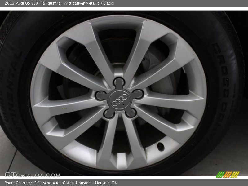 Arctic Silver Metallic / Black 2013 Audi Q5 2.0 TFSI quattro