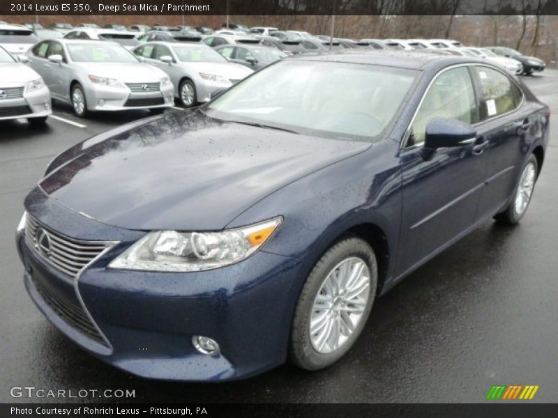 Deep Sea Mica / Parchment 2014 Lexus ES 350
