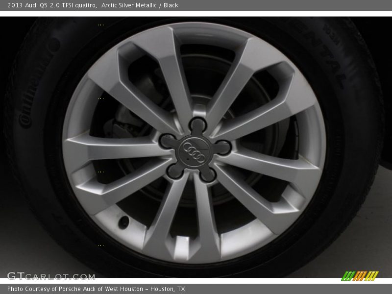 Arctic Silver Metallic / Black 2013 Audi Q5 2.0 TFSI quattro