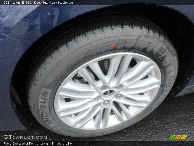 Deep Sea Mica / Parchment 2014 Lexus ES 350