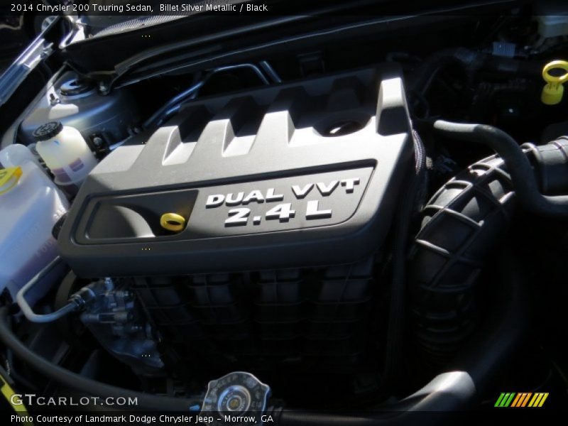 Billet Silver Metallic / Black 2014 Chrysler 200 Touring Sedan