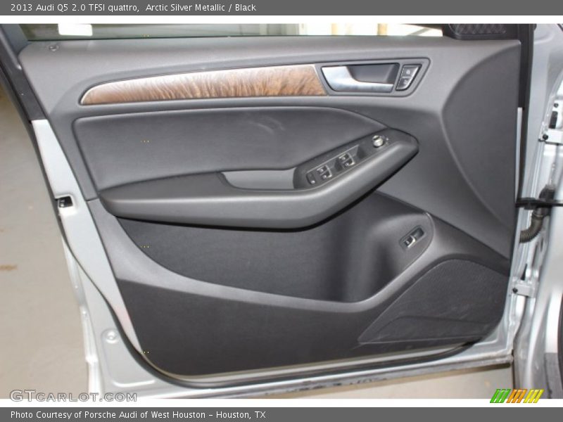 Arctic Silver Metallic / Black 2013 Audi Q5 2.0 TFSI quattro