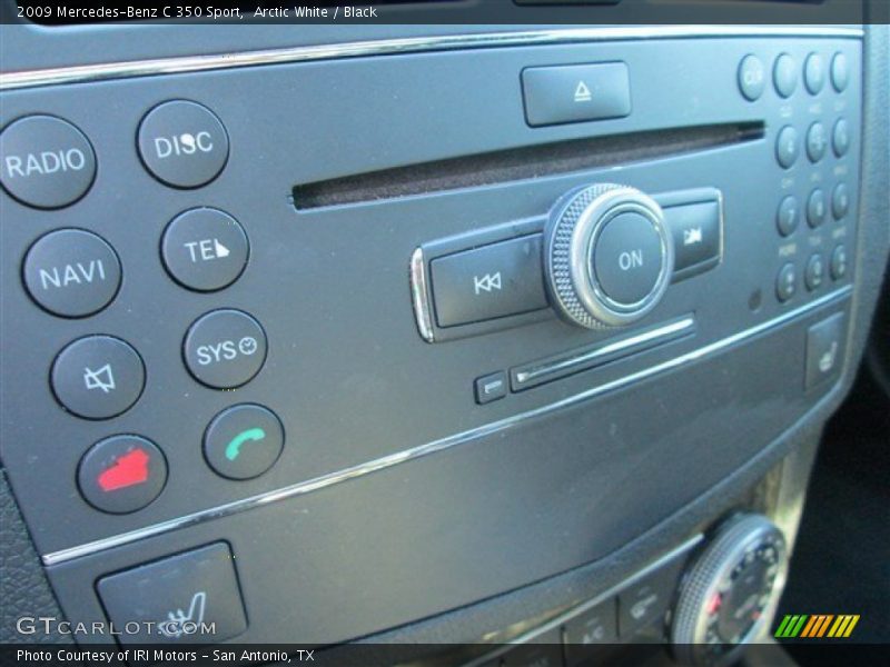 Arctic White / Black 2009 Mercedes-Benz C 350 Sport