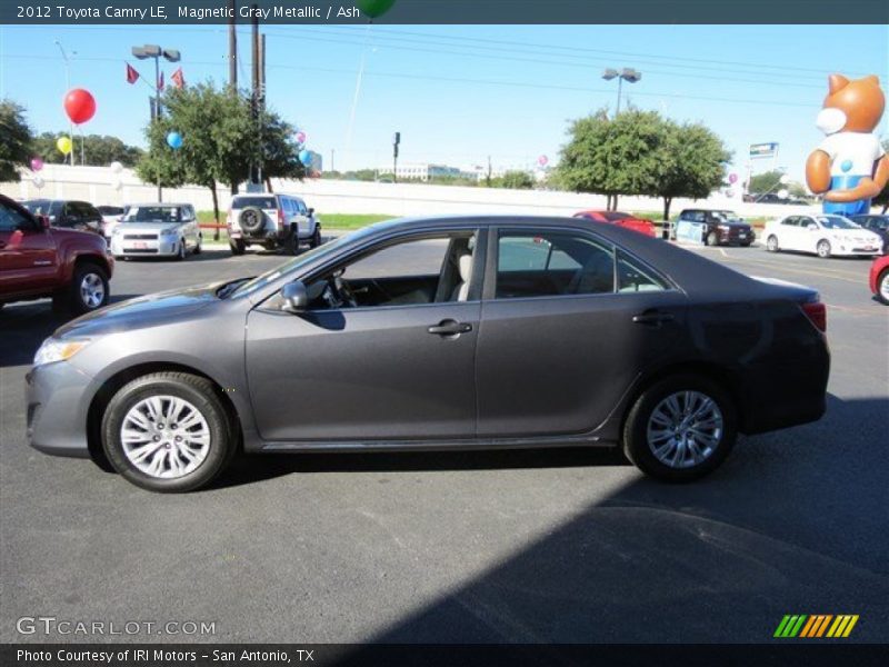 Magnetic Gray Metallic / Ash 2012 Toyota Camry LE